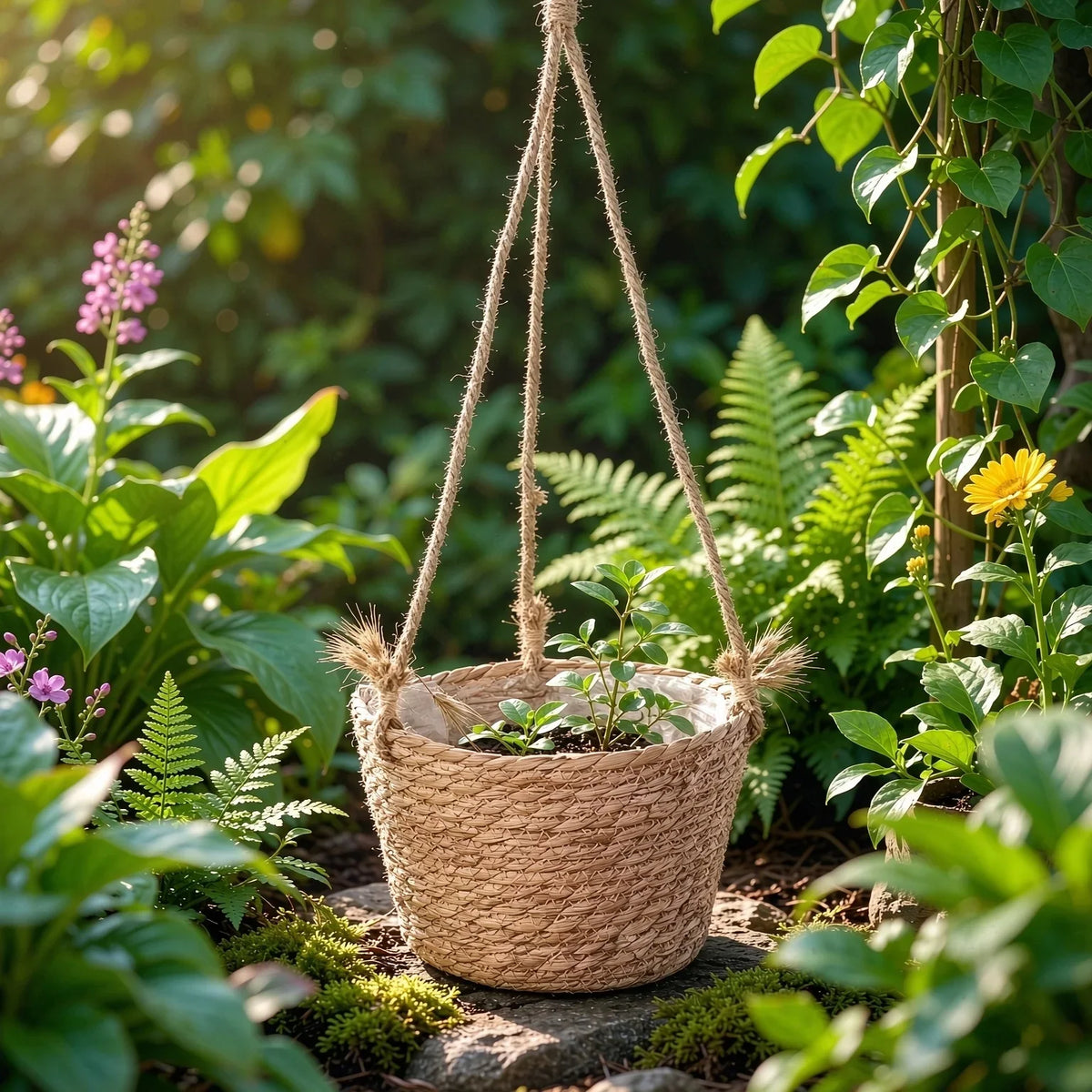 Woven Hanging Basket